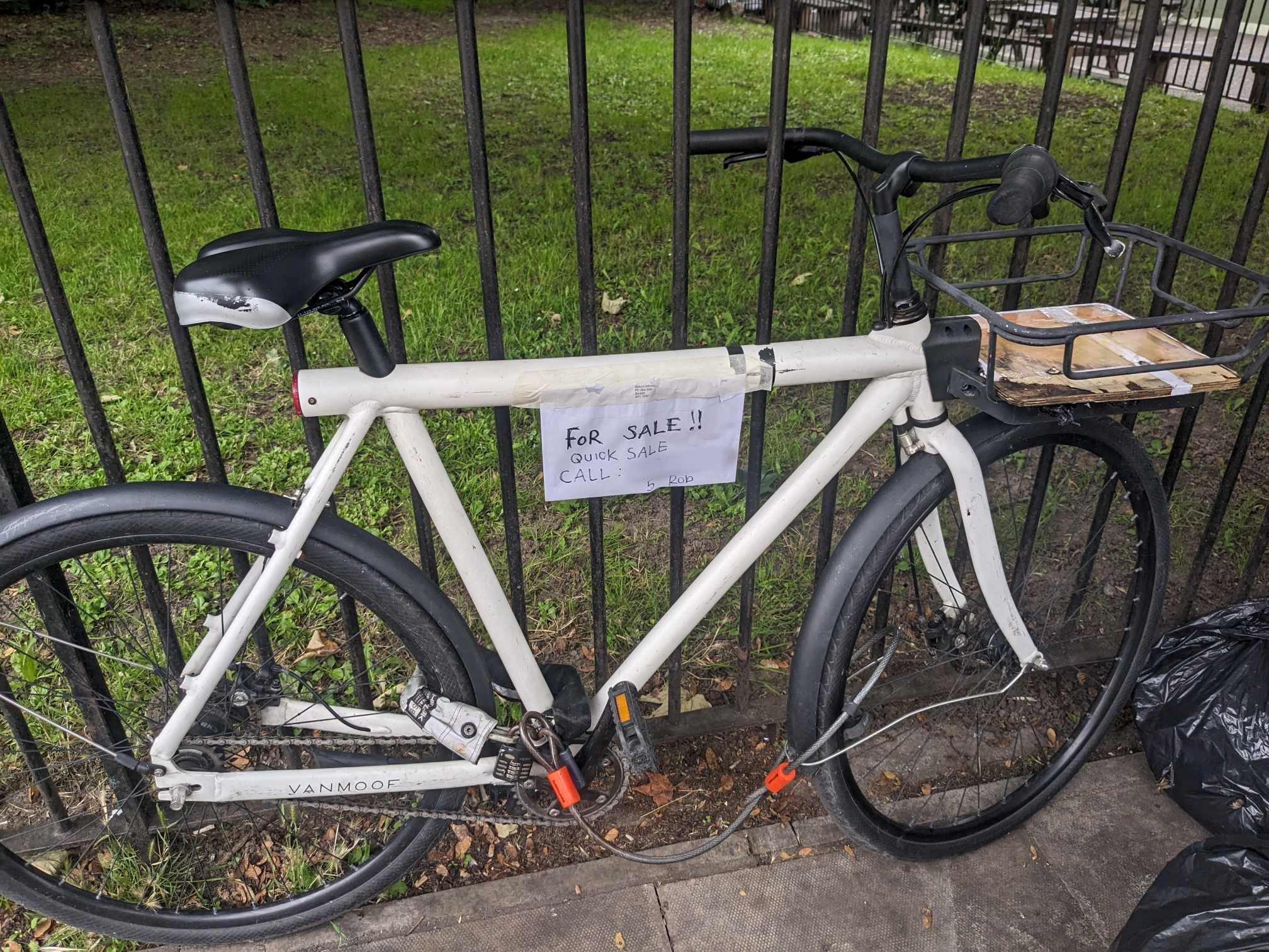 Vanmoof bike on sale for sale